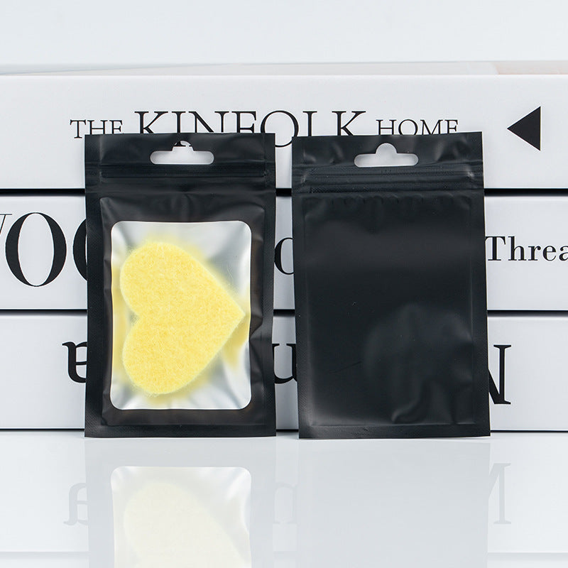 Frosted aluminum foil ziplock bag