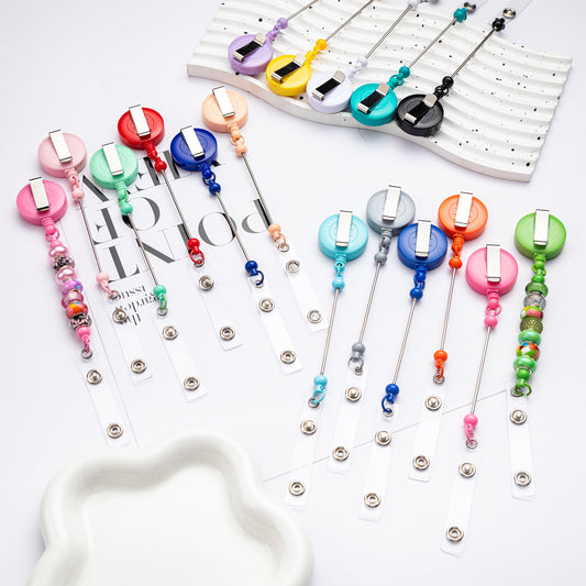 Card sleeve telescopic easy-to-pull buckle