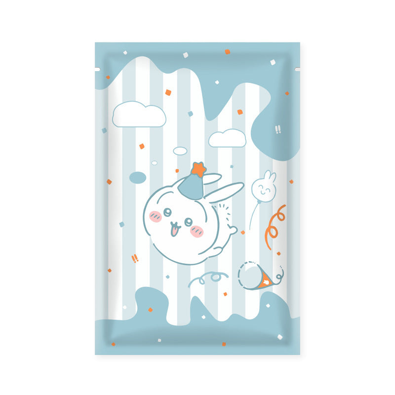 Double-sided color gradual change blind bag empty bag self-sealing live broadcast flat mouth sealing blind bag