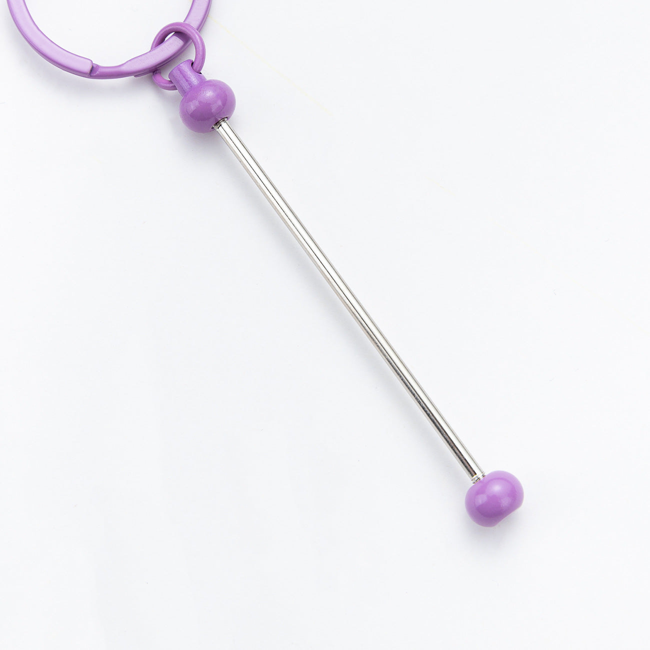 Gradual change Colored metal keychain