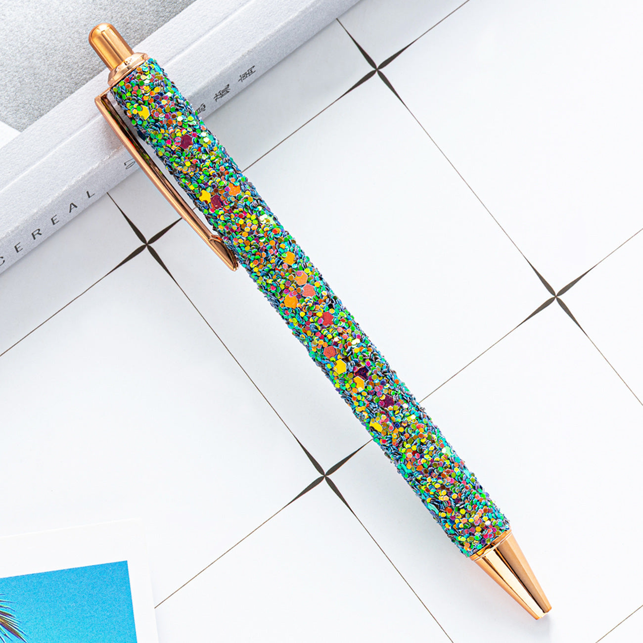 Push pen spot wholesale ballpoint pen 5pcs