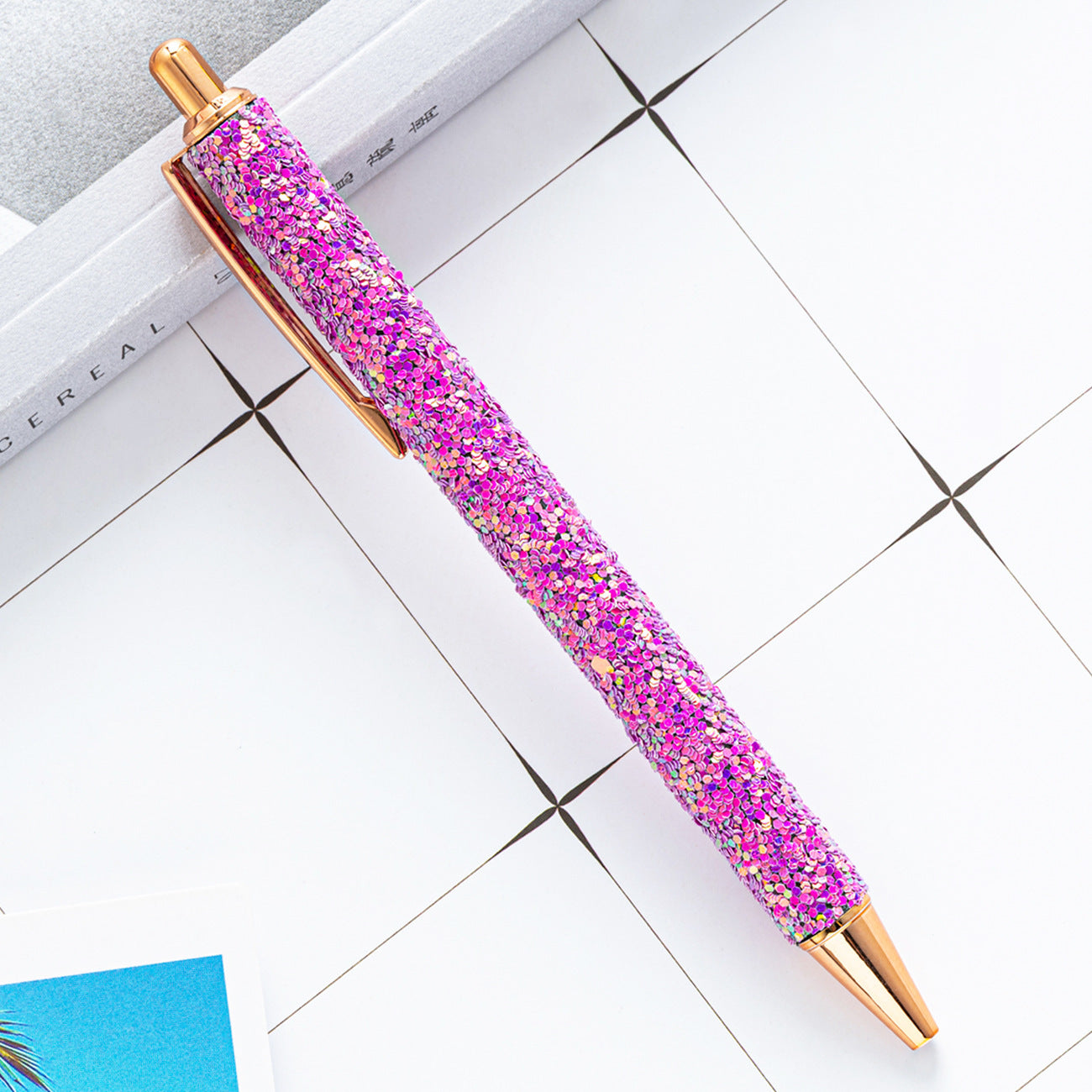 Push pen spot wholesale ballpoint pen 5pcs