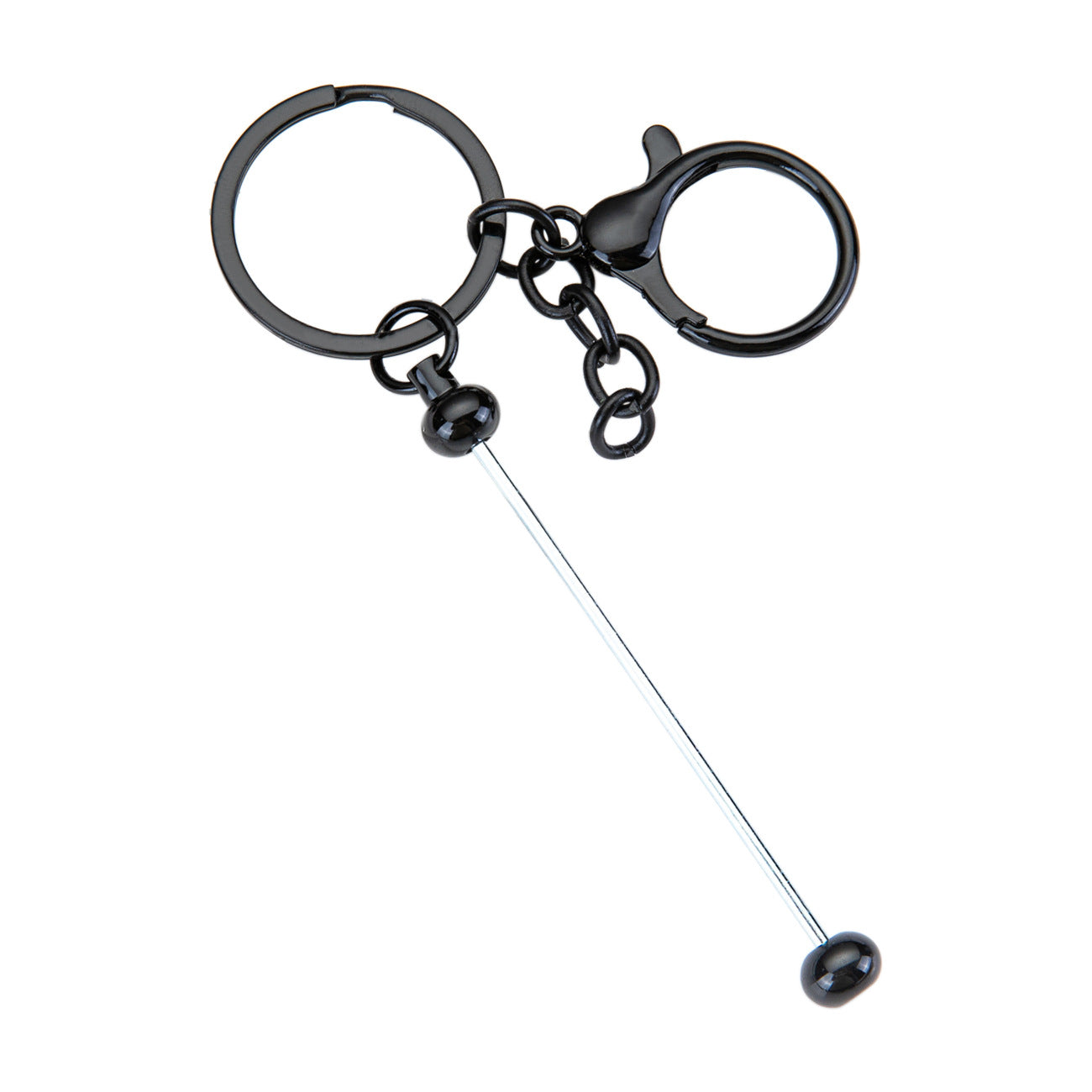 Gradual change Colored metal keychain