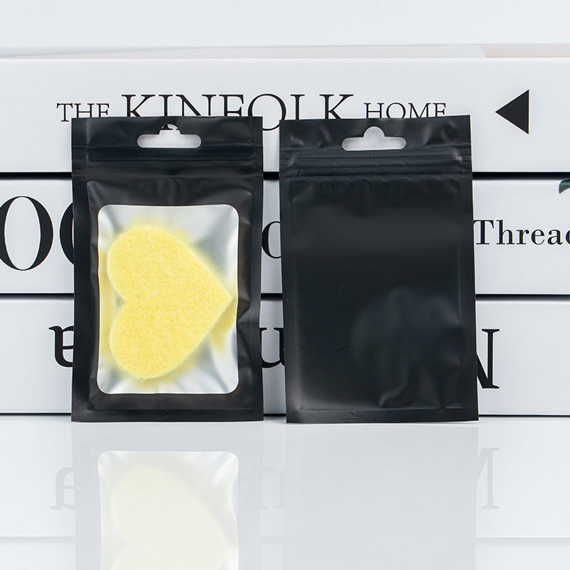 Frosted aluminum foil ziplock bag